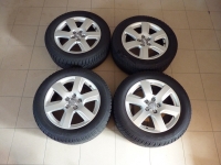 Originální sada zimních kol pro AUDI A6 (4G), velikost 17" vč. pneumatik DUNLOP SP WinterSport 3D 225/55/R17